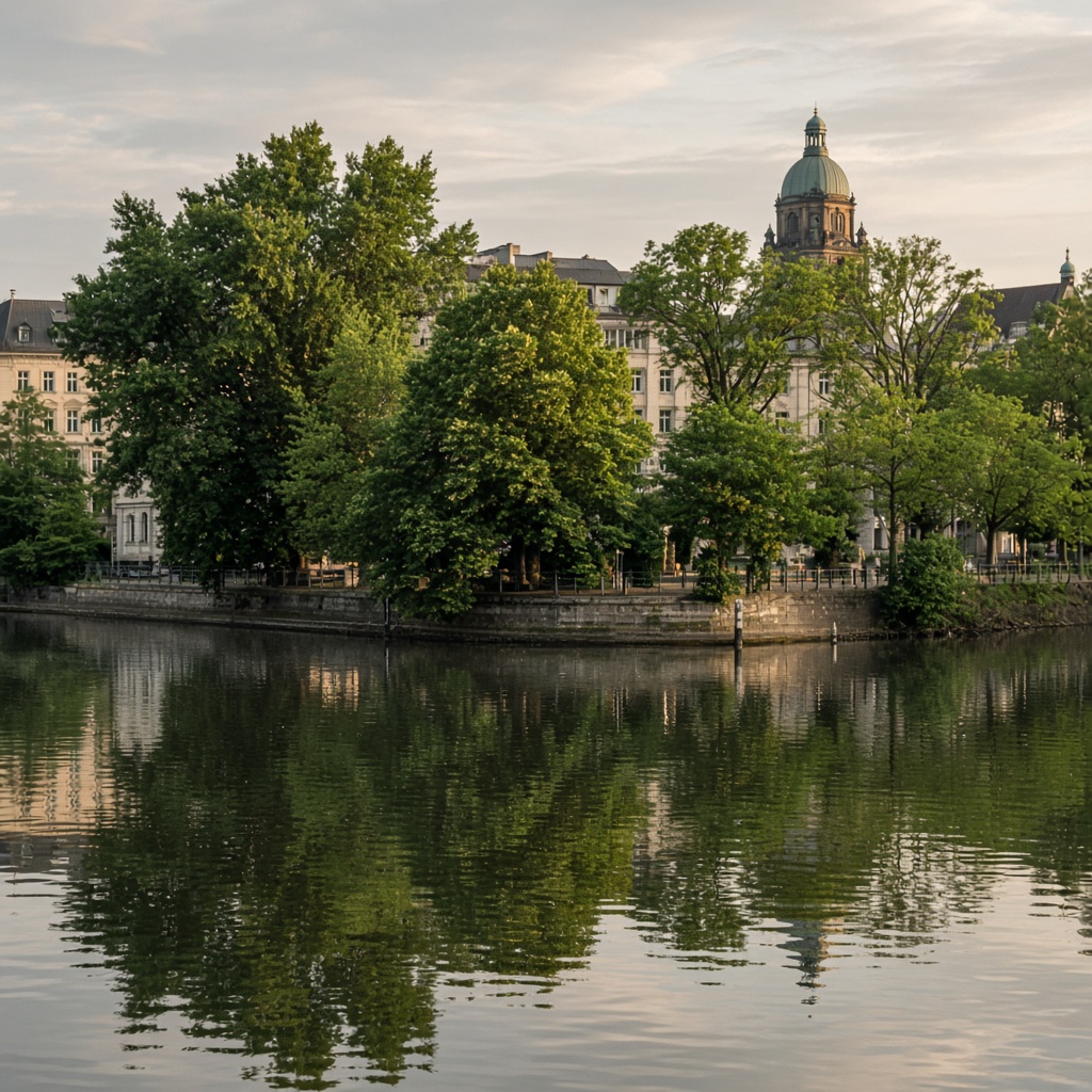 Uferbereich an der Spree